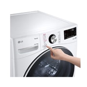 LG  TWINWash™ 雙能洗 (蒸洗脫烘)｜18公斤+2.5公斤洗衣容量 (冰瓷白), TW18DWPT