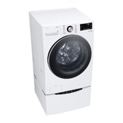 LG TWINWash™ 雙能洗 (蒸洗脫)｜18公斤+2.5公斤洗衣容量 (冰瓷白), TW18VWPT