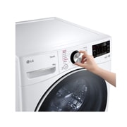 LG TWINWash™ 雙能洗 (蒸洗脫)｜18公斤+2.5公斤洗衣容量 (冰瓷白), TW18VWPT