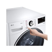 LG TWINWash™ 雙能洗 (蒸洗脫)｜18公斤+2.5公斤洗衣容量 (冰瓷白), TW18VWPT