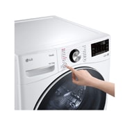 LG  TWINWash™ 雙能洗 (蒸洗脫烘)｜19公斤+2.5公斤洗衣容量 (冰瓷白), TW19DWPT