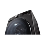 LG TWINWash™ 雙能洗 (蒸洗脫)｜21公斤+2.5公斤洗衣容量 (尊爵黑), TW21BPT