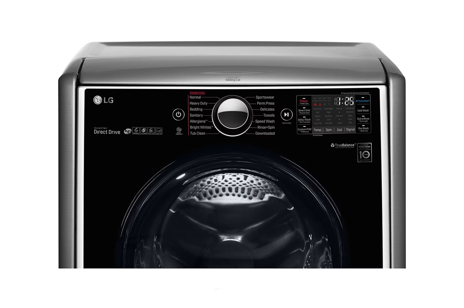 LG TWINWash™ 雙能洗 (蒸洗脫烘)｜21公斤+2.5公斤洗衣容量 (典雅銀), TW21PT.250HV