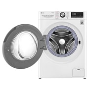 LG 蒸氣滾筒洗衣機 / 冰磁白 / 蒸洗脫10.5公斤 烘7公斤, WD-S105VDW