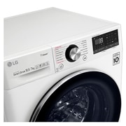 LG 蒸氣滾筒洗衣機 / 冰磁白 / 蒸洗脫10.5公斤 烘7公斤, WD-S105VDW