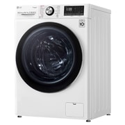 LG 蒸氣滾筒洗衣機 / 冰磁白 / 蒸洗脫10.5公斤 烘7公斤, WD-S105VDW