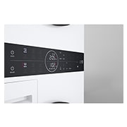 LG WashTower™ AI智控洗乾衣機｜洗衣13公斤+乾衣10公斤, WD-S1310W