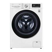 LG 蒸氣滾筒洗衣機 (蒸洗脫烘)｜洗衣13公斤+烘衣8公斤 (冰瓷白), WD-S13VDW