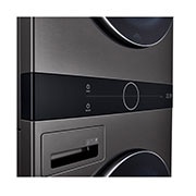 LG WashTower™ AI智控洗乾衣機 (尊爵黑)｜洗衣19公斤+乾衣16公斤, WD-S1916B