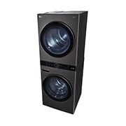 LG WashTower™ AI智控洗乾衣機 (尊爵黑)｜洗衣19公斤+乾衣16公斤, WD-S1916B