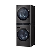 LG WashTower™ AI智控洗乾衣機 (尊爵黑)｜洗衣19公斤+乾衣16公斤, WD-S1916B