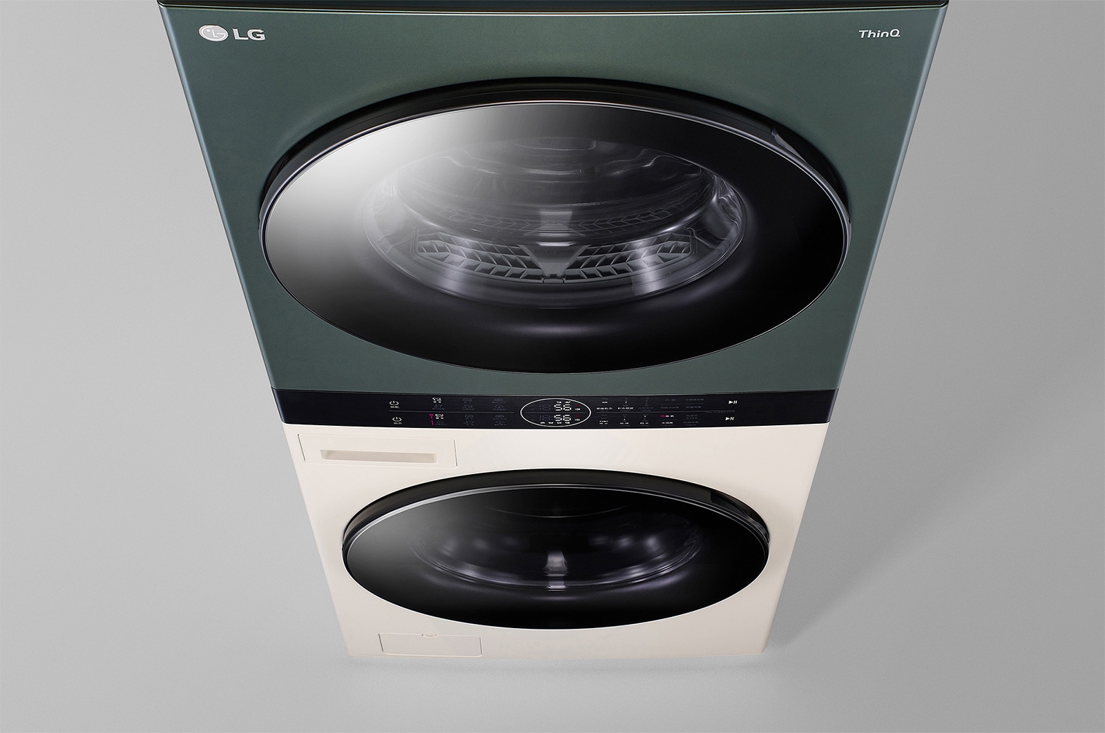 LG WashTower™ AI智控洗乾衣機 Objet Collection<sup>®</sup>｜ 洗衣19公斤+乾衣16公斤, WD-S1916JGB