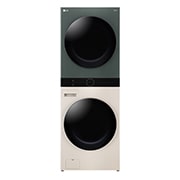 LG WashTower™ AI智控洗乾衣機 Objet Collection<sup>®</sup>｜ 洗衣19公斤+乾衣16公斤, WD-S1916JGB