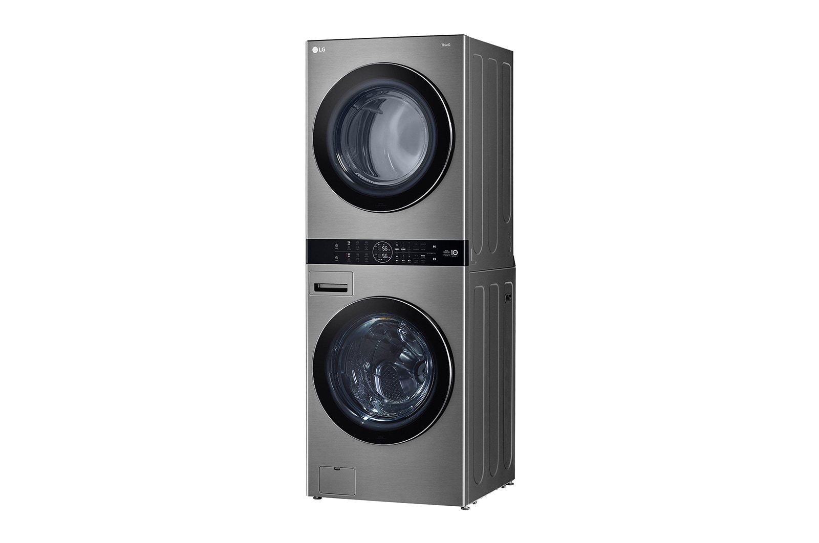 LG WashTower™ AI智控洗乾衣機 (星辰銀)｜洗衣19公斤+乾衣16公斤 (特定通路販售), WD-S1916VM