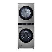 LG WashTower™ AI智控洗乾衣機 (星辰銀)｜洗衣19公斤+乾衣16公斤 (特定通路販售), WD-S1916VM