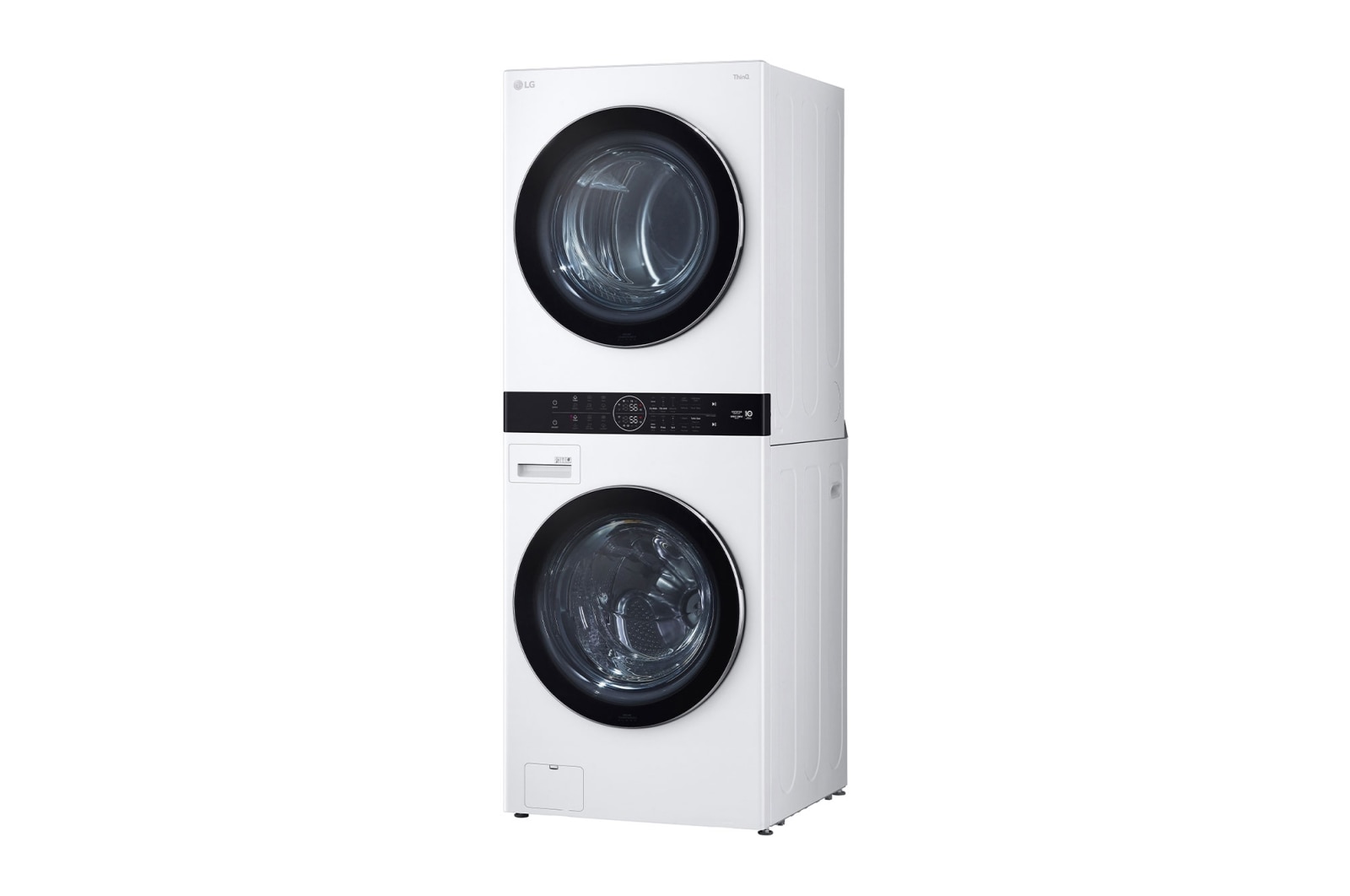 LG WashTower™ AI智控洗乾衣機 (冰瓷白)｜洗衣19公斤+乾衣16公斤, WD-S1916W