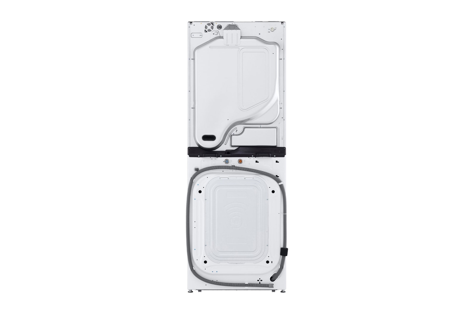 LG WashTower™ AI智控洗乾衣機 (冰瓷白)｜洗衣19公斤+乾衣16公斤, WD-S1916W