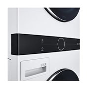 LG WashTower™ AI智控洗乾衣機 (冰瓷白)｜洗衣19公斤+乾衣16公斤, WD-S1916W