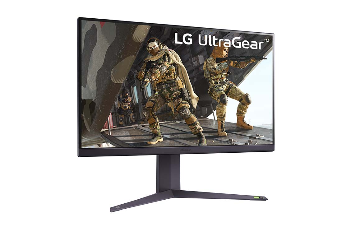 LG 32” UltraGear™ QHD Gaming Monitor with 240Hz (O/C 260Hz) Refresh Rate, 32GQ850-B