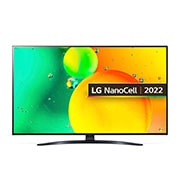 LG NanoCell NANO76 43 inch TV 2022, 43NANO766QA