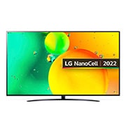 LG NanoCell NANO76 86 inch TV 2022, 86NANO766QA