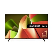 Front view of LG OLED OLED77B46LA TV