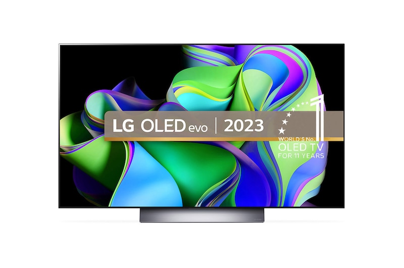 LG OLED evo C3 48 inch 4K Smart TV 2023, OLED48C34LA
