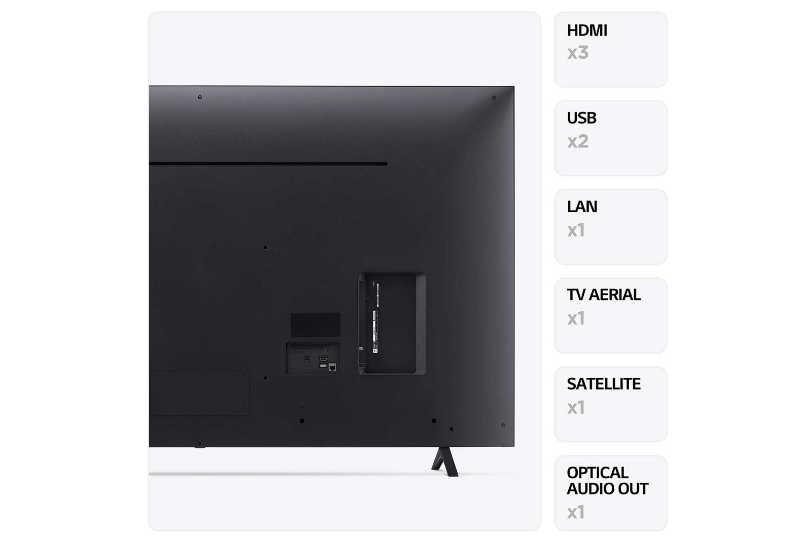 LG UR78 50 inch 4K Smart UHD TV, 50UR78006LK