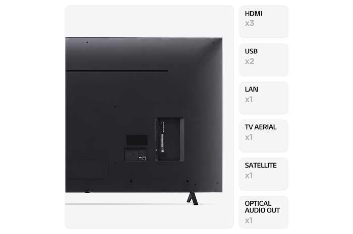 LG UR78 55 inch 4K Smart UHD TV, 55UR78006LK