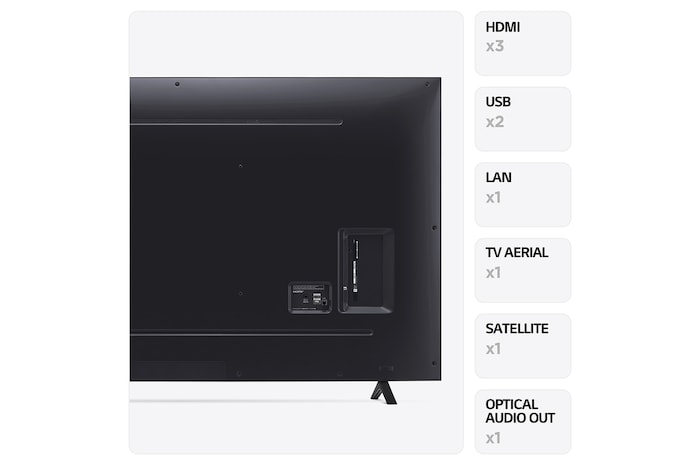 LG UR78 75 inch 4K Smart UHD TV, 75UR78006LK