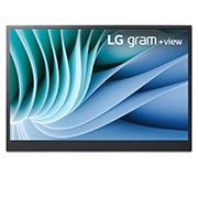 LG gram 17” Windows 11 Laptop & 16MR70 +view Portable Monitor, 17Z90S-G.16MR70