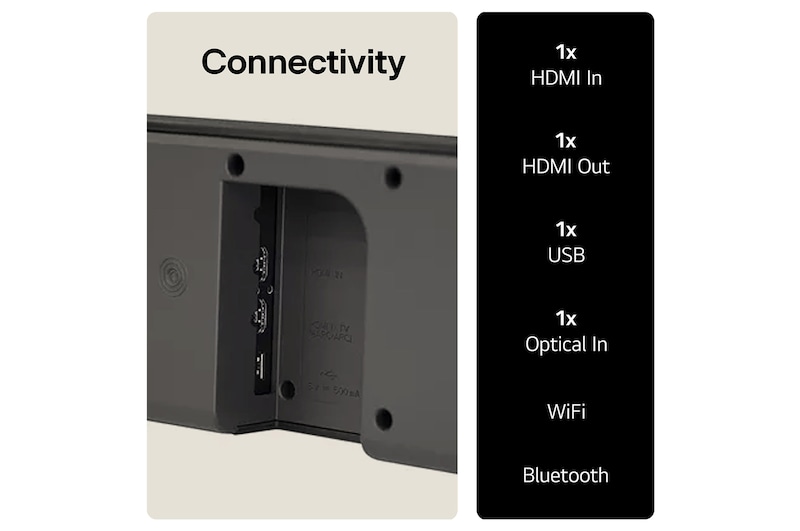 LG S80QR Soundbar, S80QR