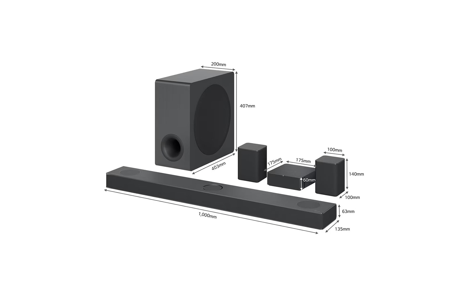 LG S80QR Soundbar, S80QR