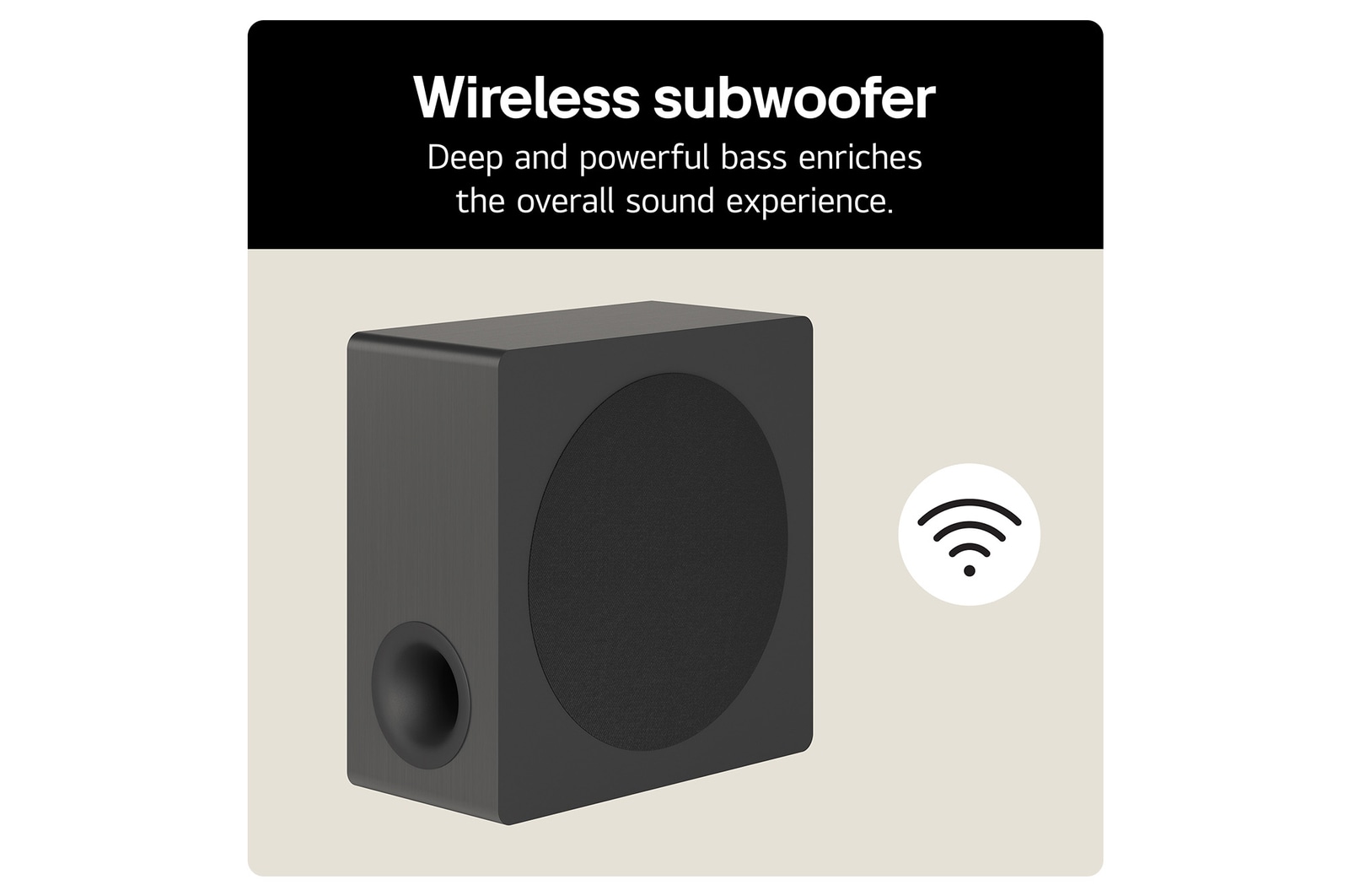 LG S80QR Soundbar, S80QR