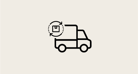icon for delivery and removal