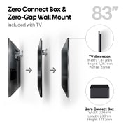 LG World’s First True Wireless TV 83 inch LG OLED evo AI M4 with 4K 144Hz Video & Audio Transfer , OLED83M49LA