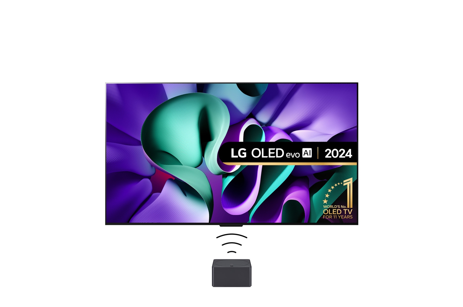 LG World’s First True Wireless TV 65 inch LG OLED evo AI M4 with 4K 144Hz Video & Audio Transfer , OLED65M49LA