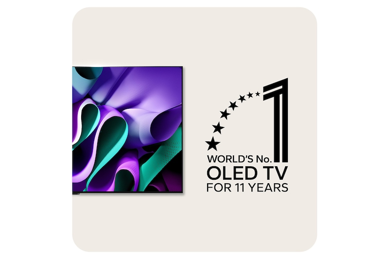 LG World’s First True Wireless TV 65 inch LG OLED evo AI M4 with 4K 144Hz Video & Audio Transfer , OLED65M49LA