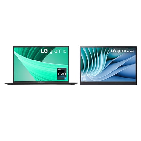 LG gram +view 16” IPS LED 60Hz Portable Monitor (USB Type-C