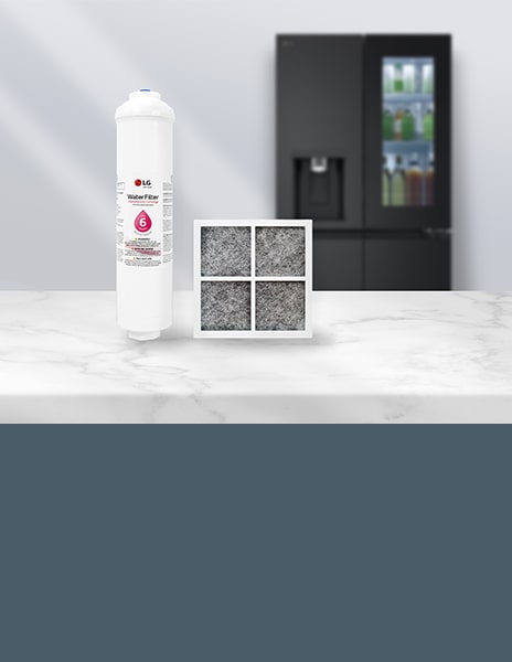 This is a picture of the LG refrigerator water filter