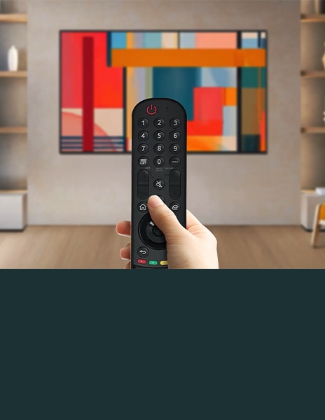 This is a picture of the LG tv remote controller