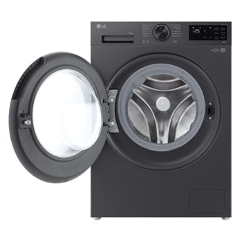 Front open view of LG front load washing machine
