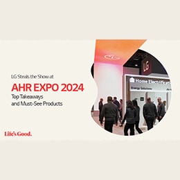 LG Steals the Show at AHR EXPO	