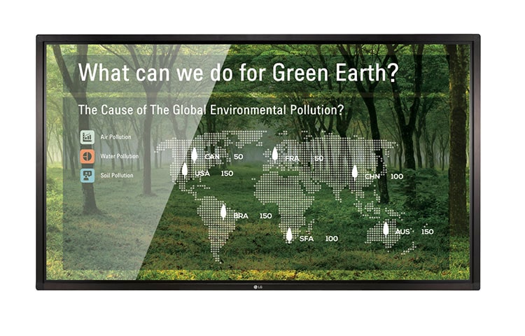 LG 84" Ultra HD Large Multi-Touch Display, 84TR3B