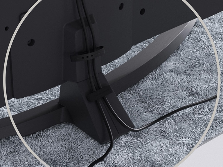 Step-by-step video guide showing how to attach the stand to the LG NanoCell AI NANO81 4K Smart TV.