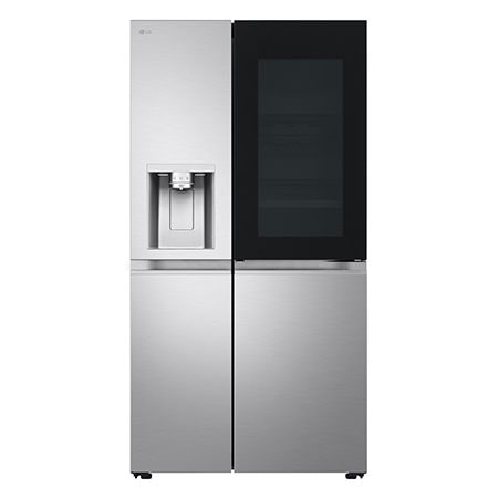 LG 628L InstaView™ SideBySide Refrigerator, Brushed Steel GSXE90BSDD