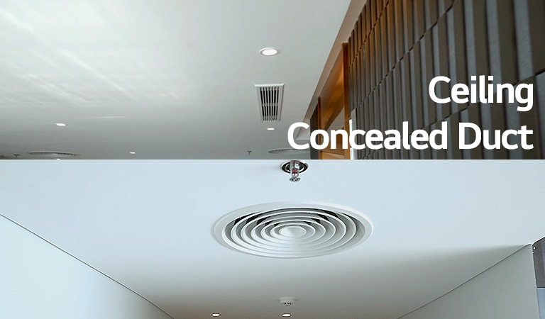 Ceiling Concealed Duct