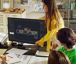 Scene of Architect With Ergo