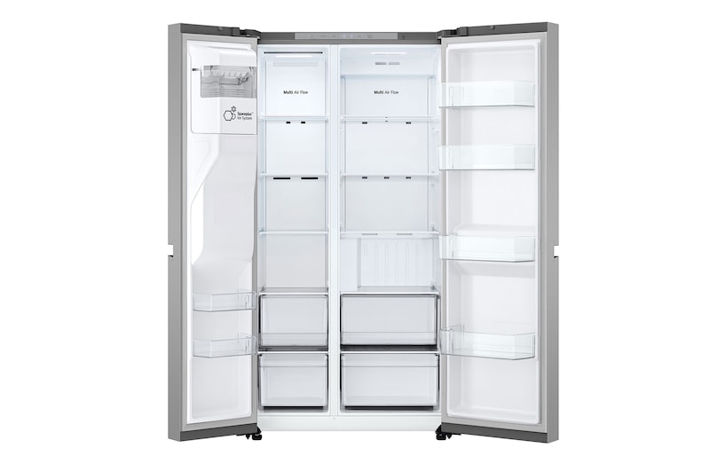 double door open without food