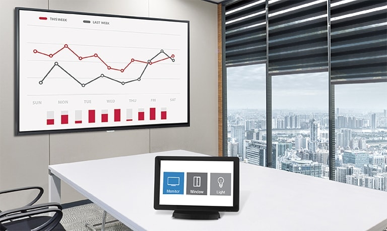 The AV control system helps users control the UH7F-H.